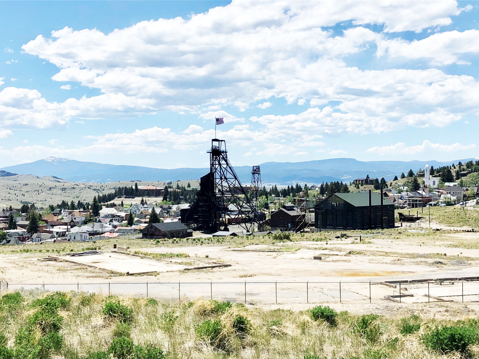 Flag Day photo June 14, 2021 Anselmo Mine